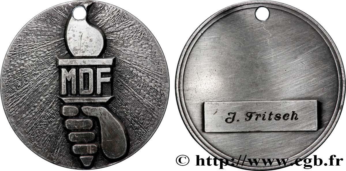 MOF : MEILLEUR OUVRIER DE FRANCE Médaille, MOF XF