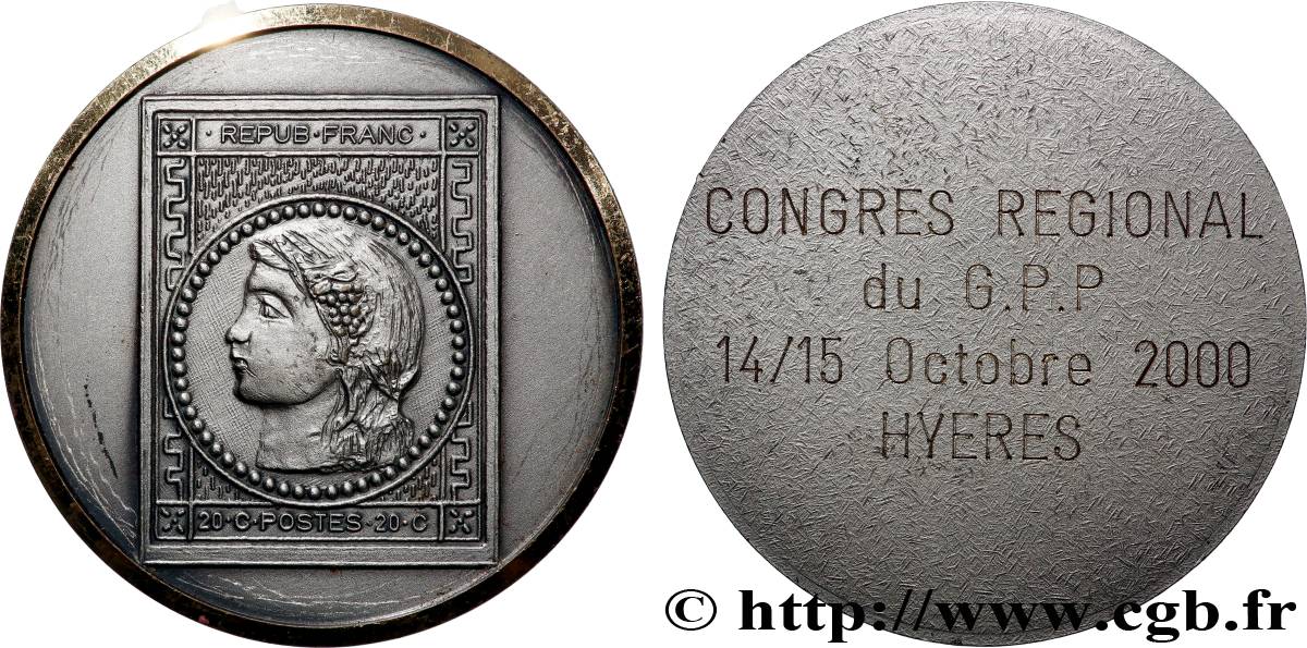 V REPUBLIC Médaille, Congrès régional du G.P.P. AU