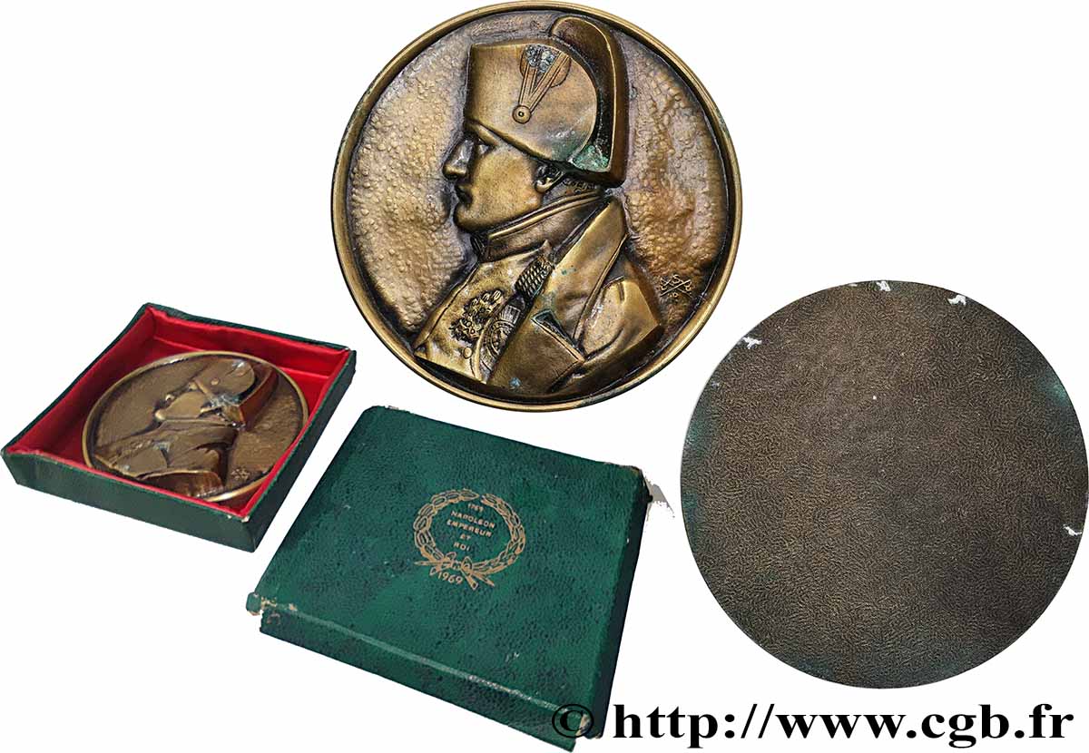 CINQUIÈME RÉPUBLIQUE Médaille, Bi-centenaire de la naissance de l’empereur TTB+