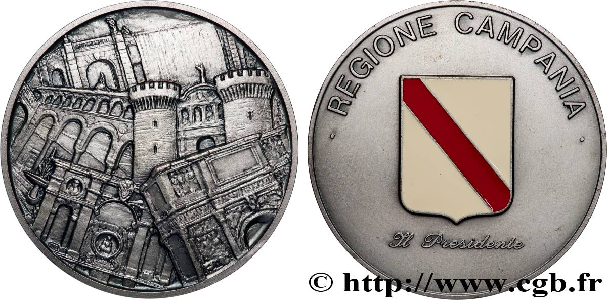 ITALIEN Médaille, Région de Campanie VZ/fVZ