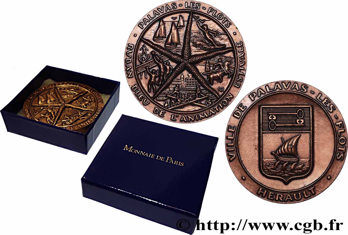 CINQUIÈME RÉPUBLIQUE Médaille, Palavas-les-Flots SUP