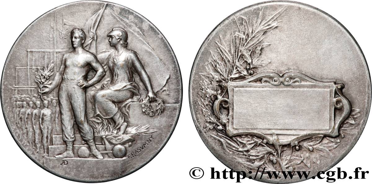 III REPUBLIC Médaille, Athlétisme XF