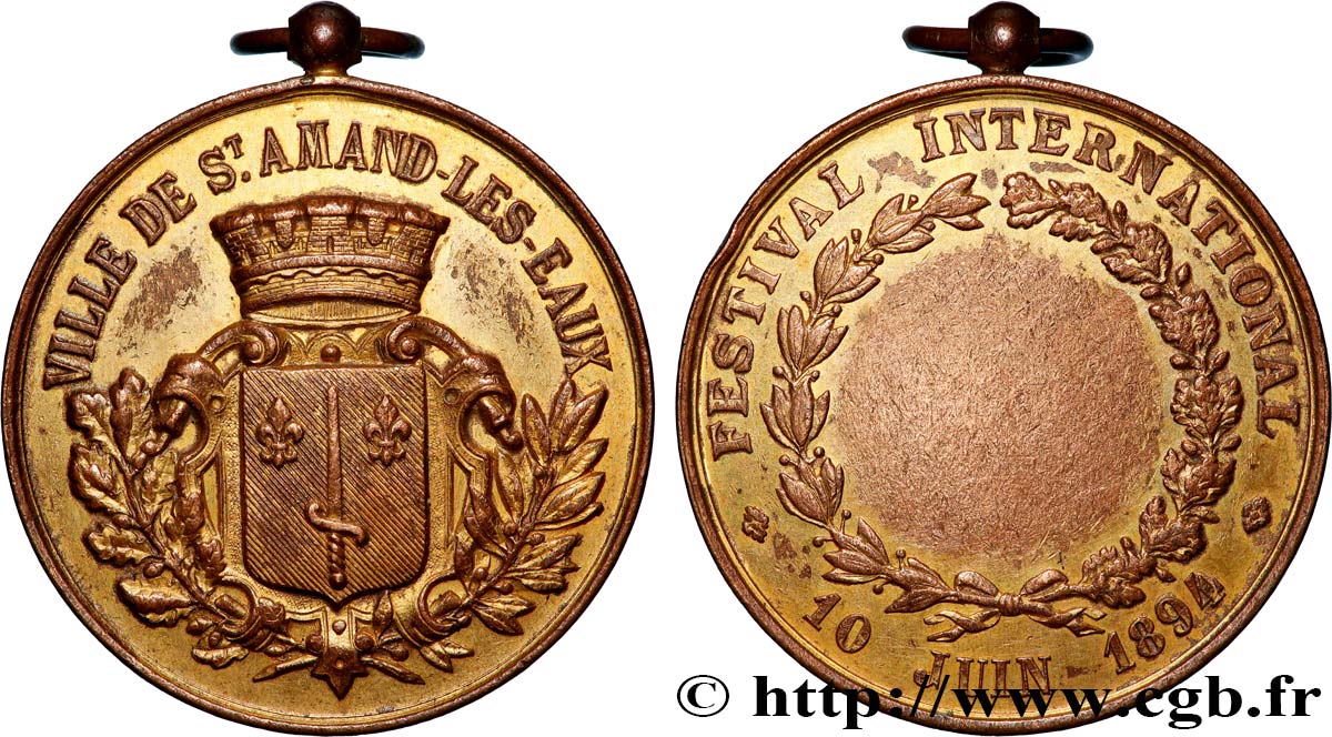 III REPUBLIC Médaille, Festival international XF