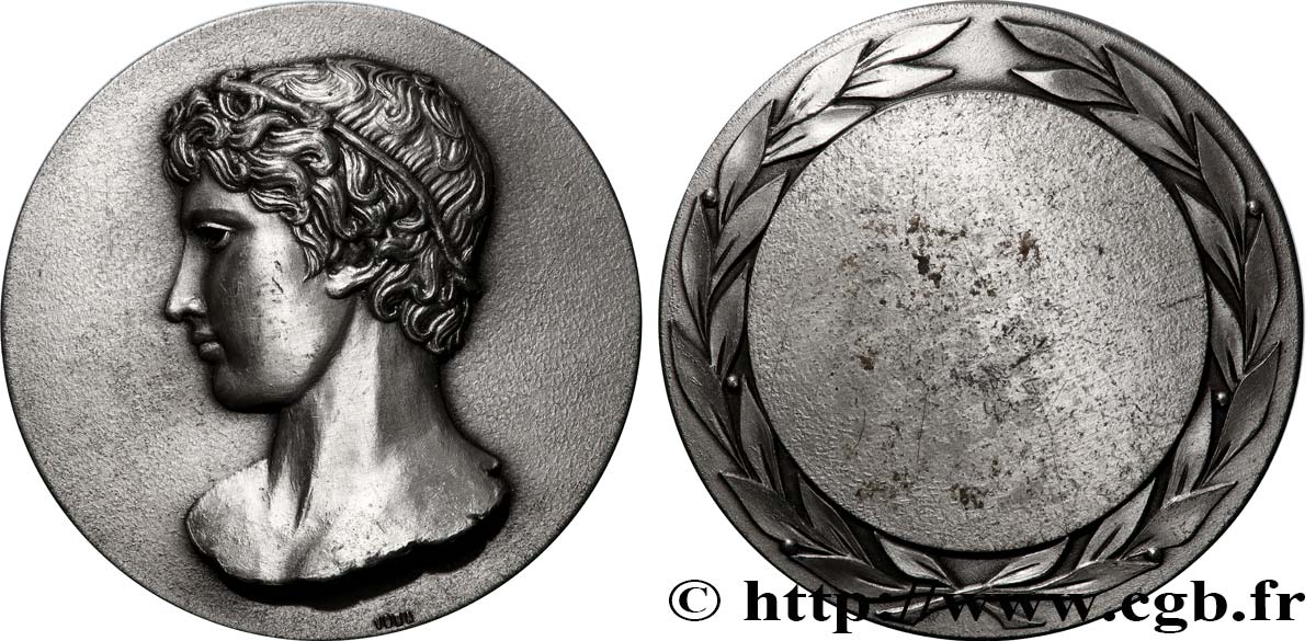 SPORTS Médaille, Portrait à l’antique TTB+