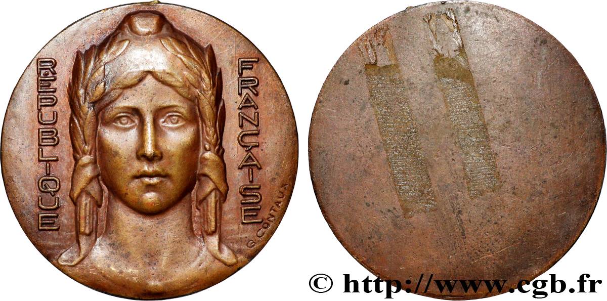 PRIX ET RÉCOMPENSES Médaille, République Française TTB+