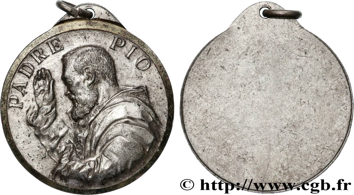 MÉDAILLES RELIGIEUSES Médaille, Saint Pio SUP