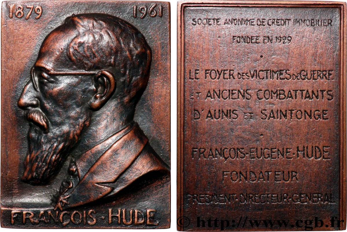 CINQUIÈME RÉPUBLIQUE Plaquette, François Eugène Hude SUP