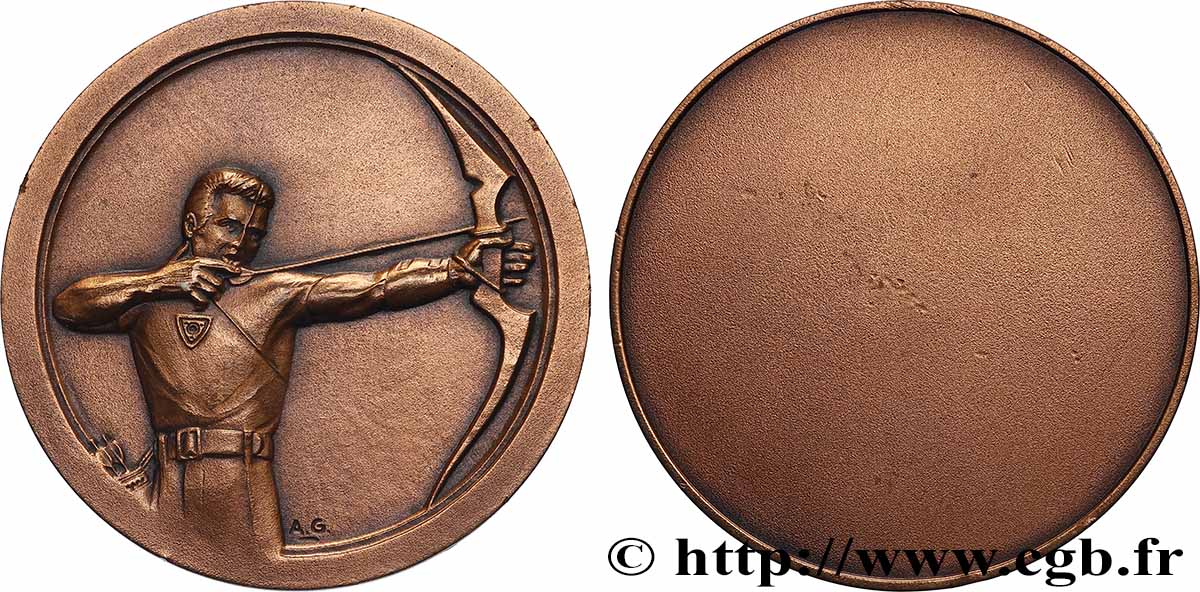 TIR ET ARQUEBUSE Médaille, Tir AU