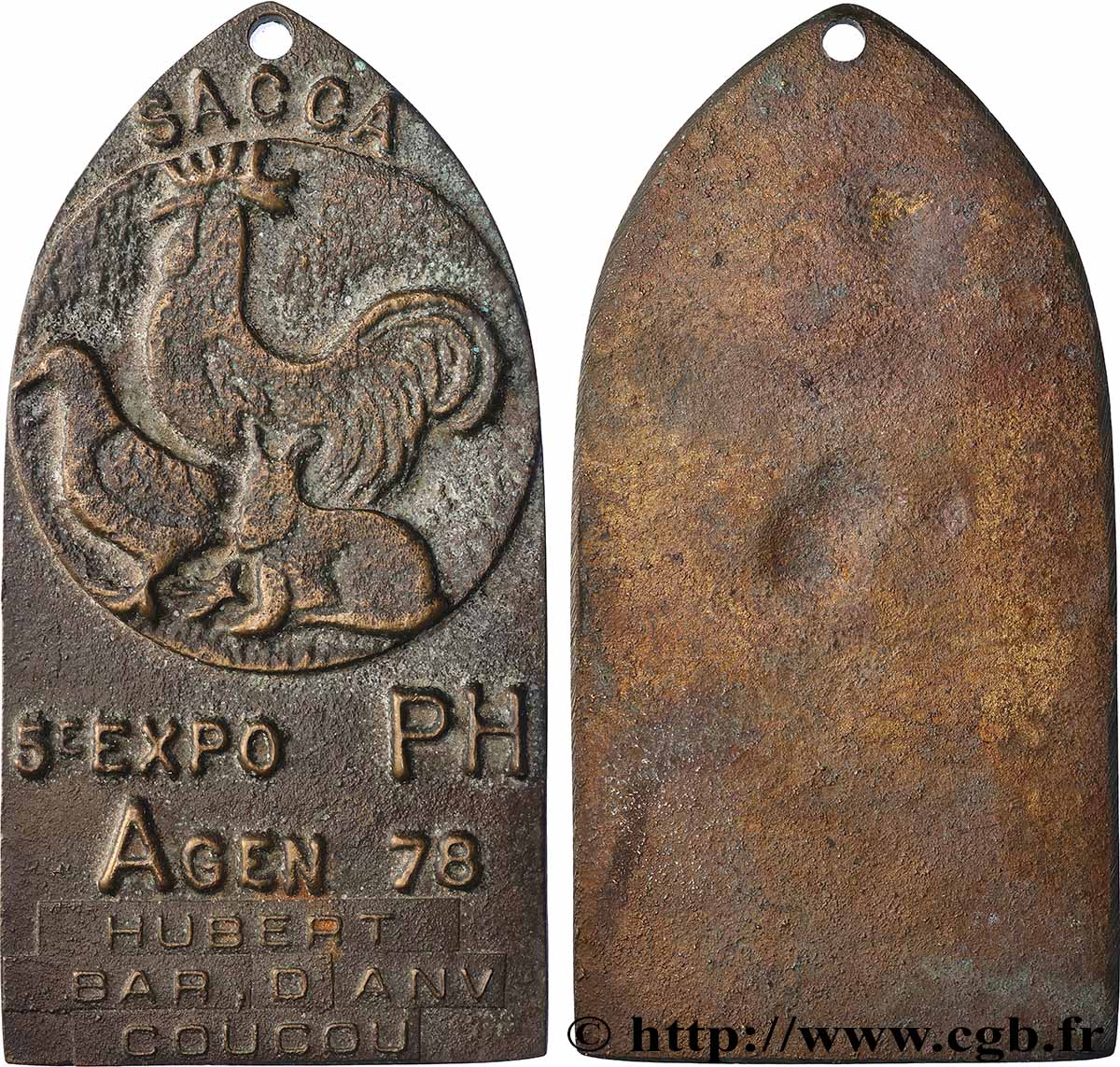 CINQUIÈME RÉPUBLIQUE Plaquette, 5.e exposition ph TTB