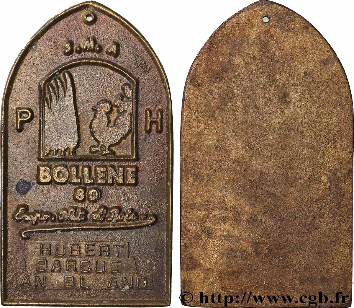 V REPUBLIC Plaquette, Exposition nationale aviculture AU