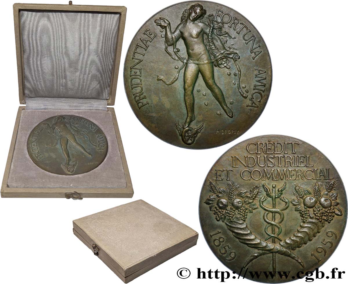 BANQUES - ÉTABLISSEMENTS DE CRÉDIT Médaille, Crédit industriel et commercial TTB
