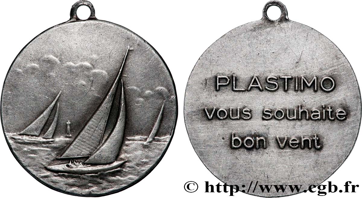SEA AND NAVY : SHIPS AND BOATS Médaille, Voiliers fVZ