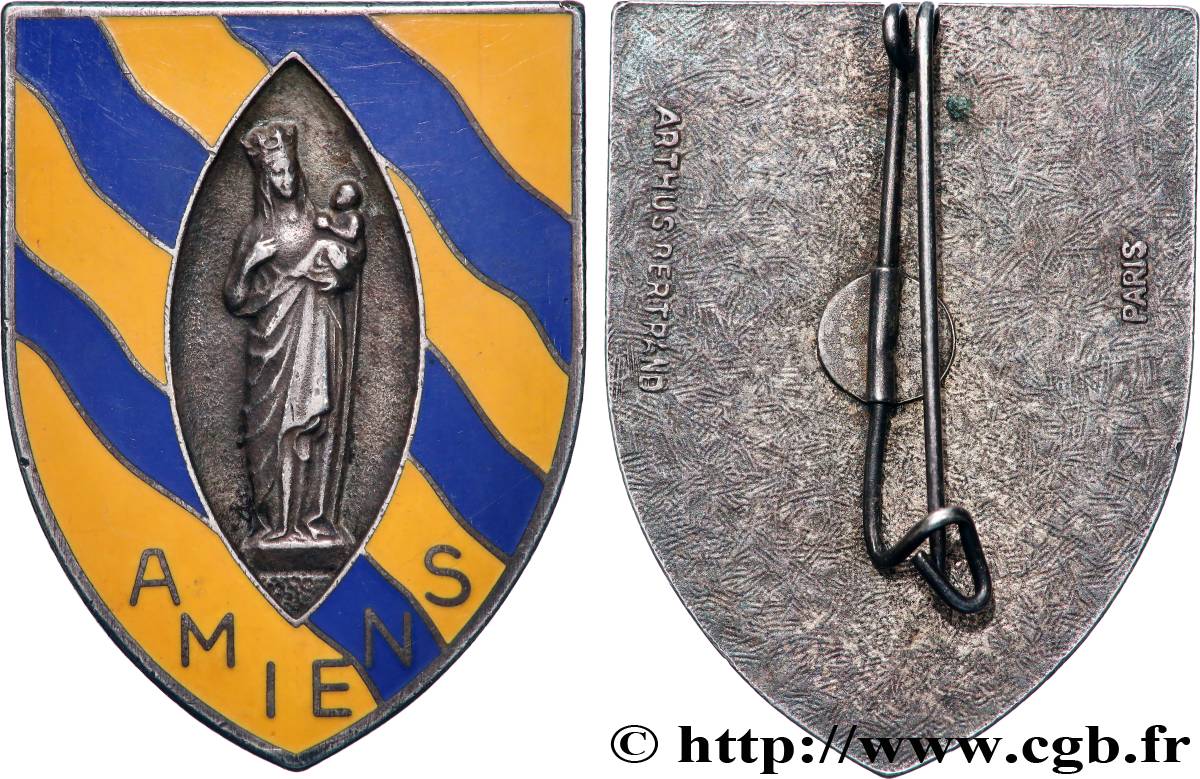 VILLES ET MAIRIES Insigne, Amiens SS