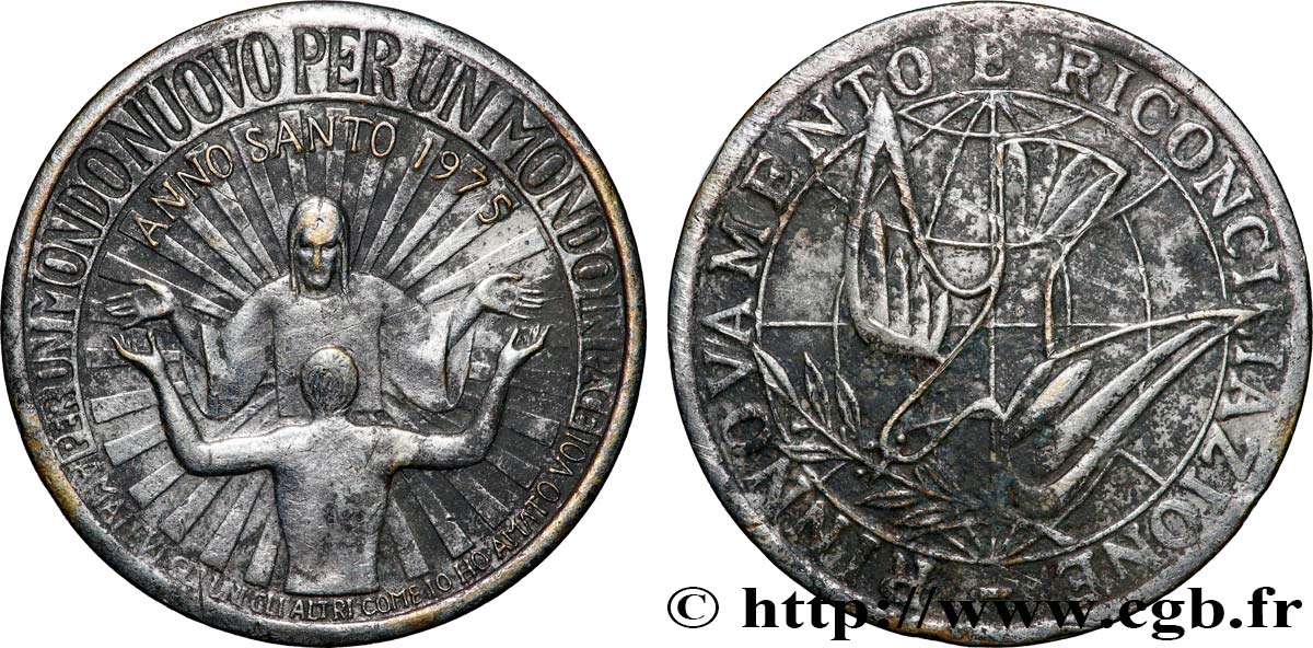 VATICAN AND PAPAL STATES Médaille pour la Paix XF
