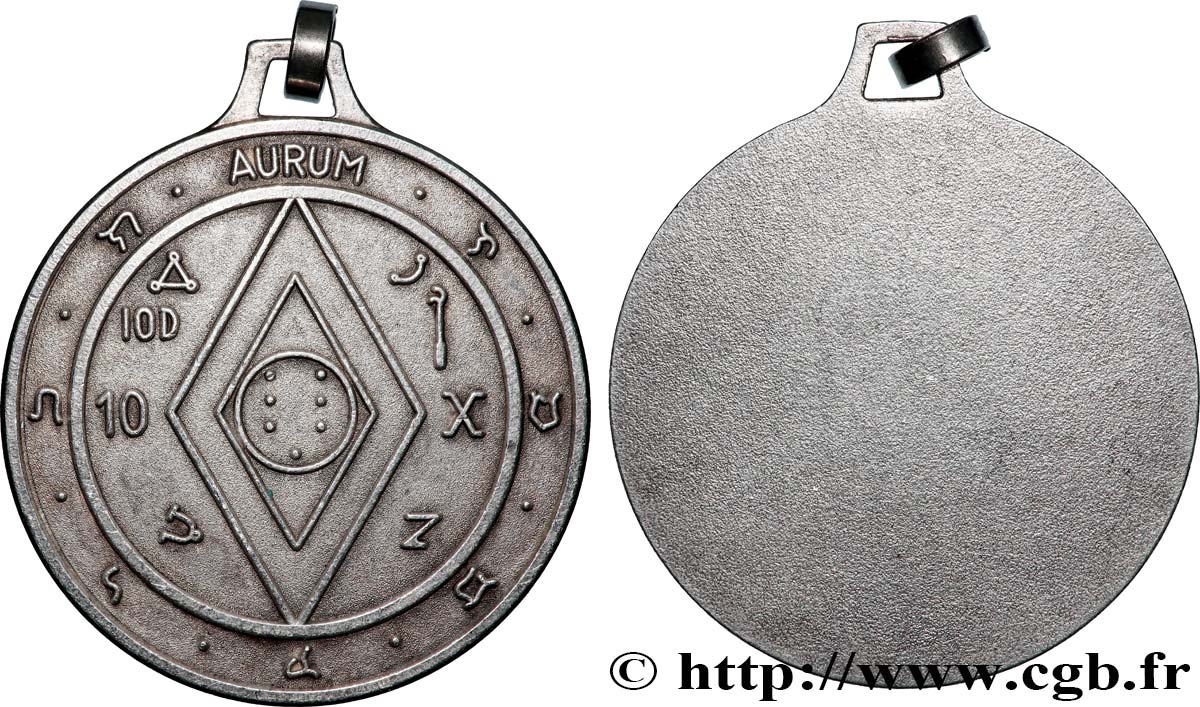 RELIGIOUS MEDALS Médaille, Pentacle de la richesse AU