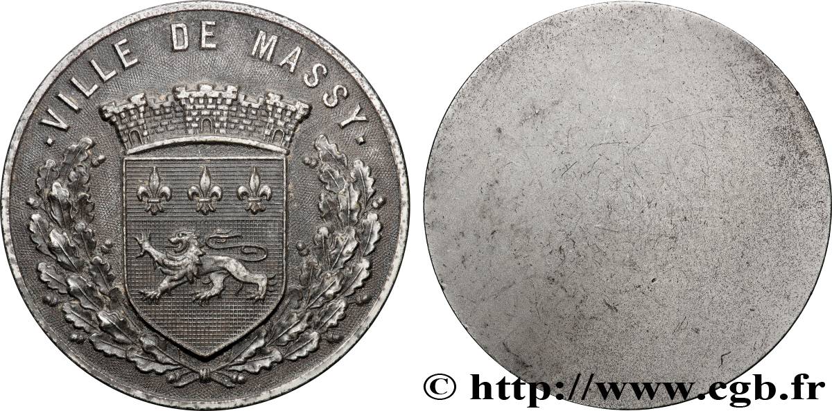 ILE DE FRANCE - TOWNS AND GENTRY Médaille, Ville de Massy AU