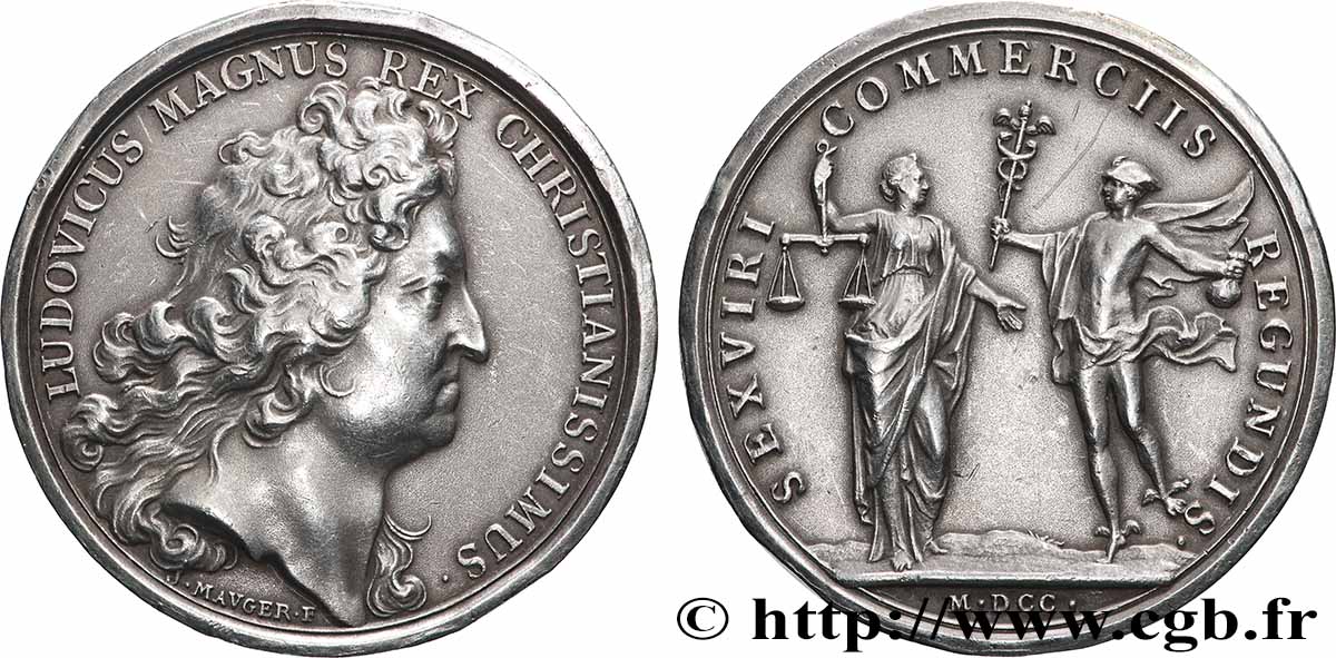 MÉDAILLE JETON Bronze CHAMBRE DE COMMERCE DE RIOM 1912