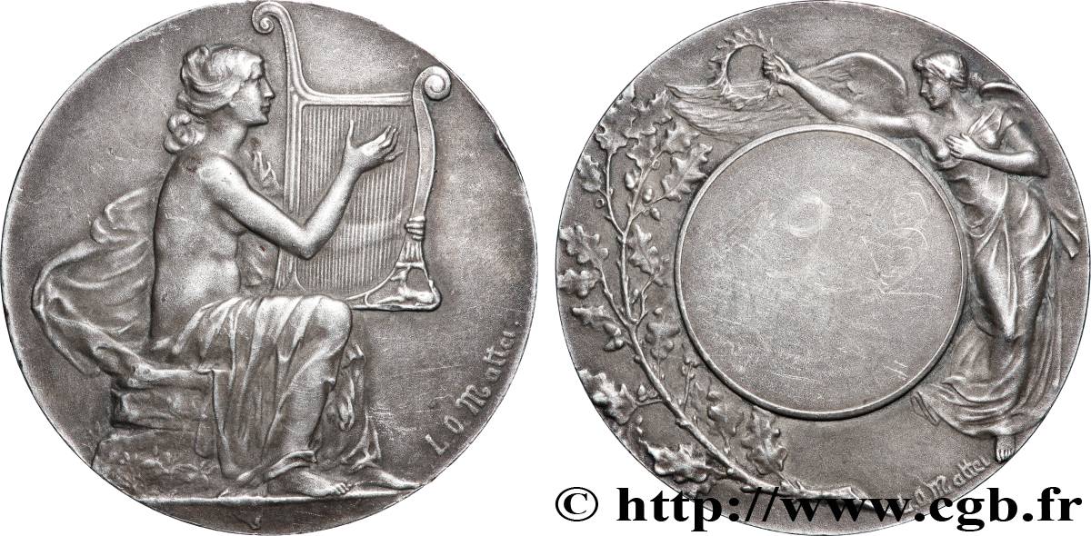 DRITTE FRANZOSISCHE REPUBLIK Médaille, Lyre S