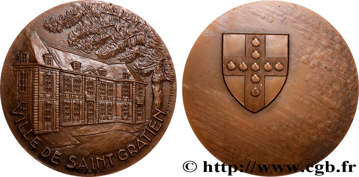 V REPUBLIC Médaille, Ville de Saint-Gratien AU