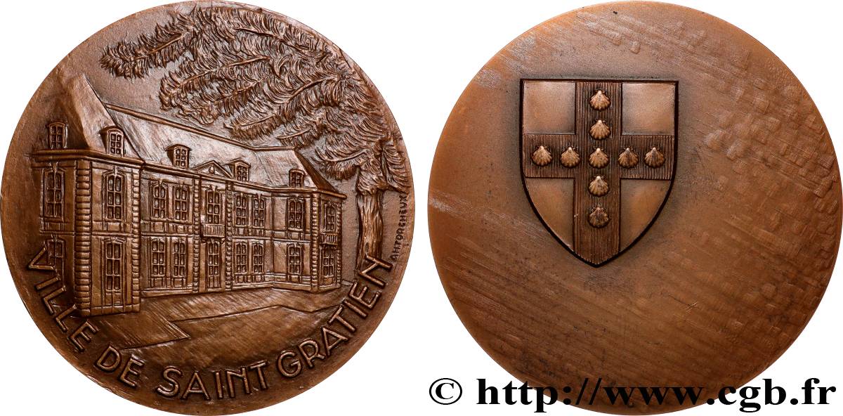 V REPUBLIC Médaille, Ville de Saint-Gratien AU