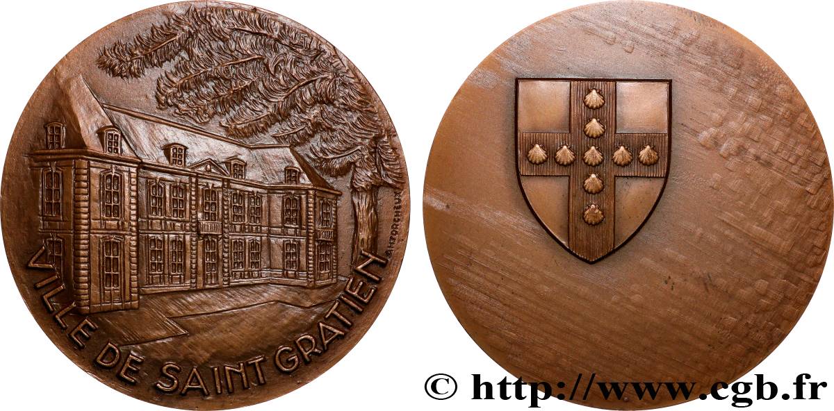 FUNFTE FRANZOSISCHE REPUBLIK Médaille, Ville de Saint-Gratien VZ