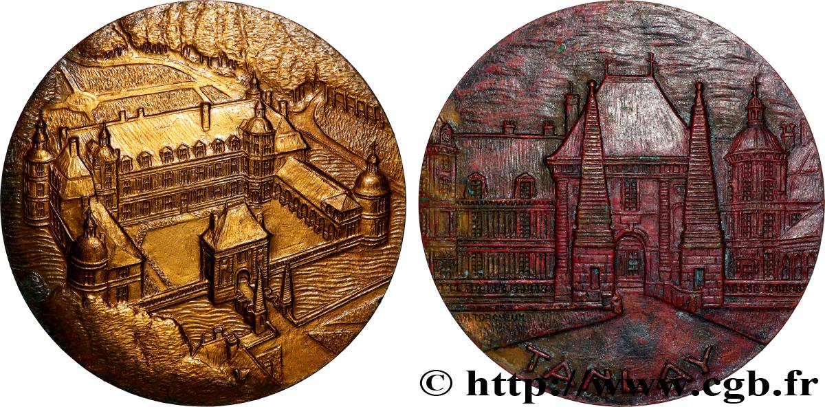 QUINTA REPUBLICA FRANCESA Médaille, Tanlay MBC