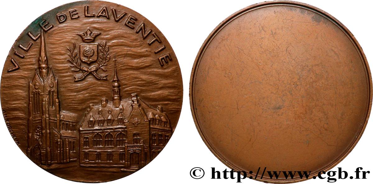 FUNFTE FRANZOSISCHE REPUBLIK Médaille, Laventie VZ/SS