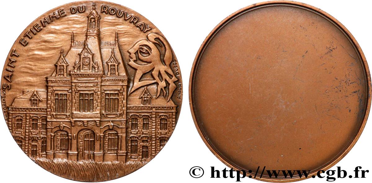 V REPUBLIC Médaille, Saint Étienne du Rouvray AU