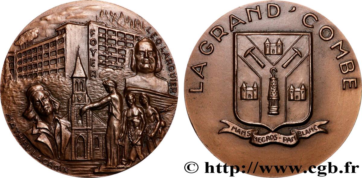 QUINTA REPUBLICA FRANCESA Médaille, Mathieu Lacroix et Léo Larguier MBC+