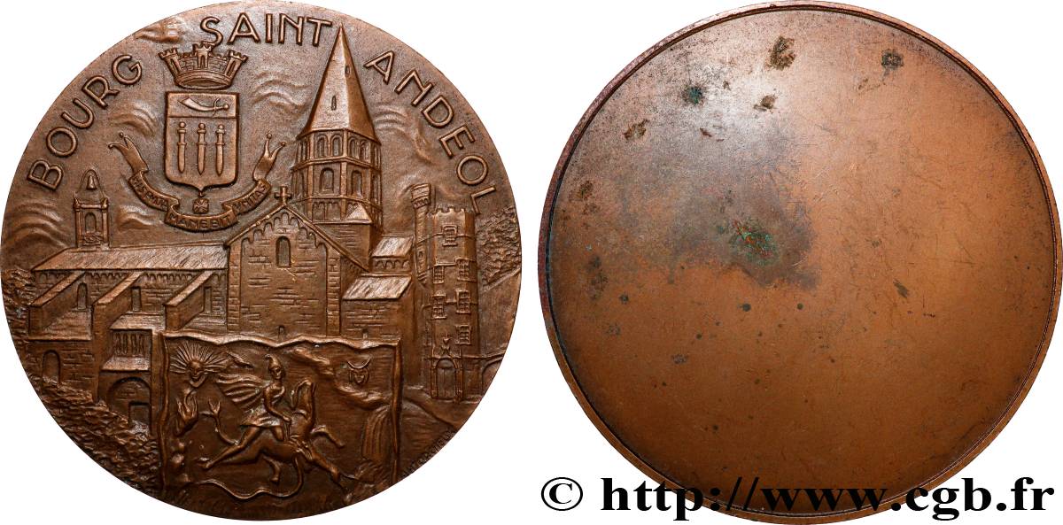 V REPUBLIC Médaille, Bourg-Saint-Andéol AU