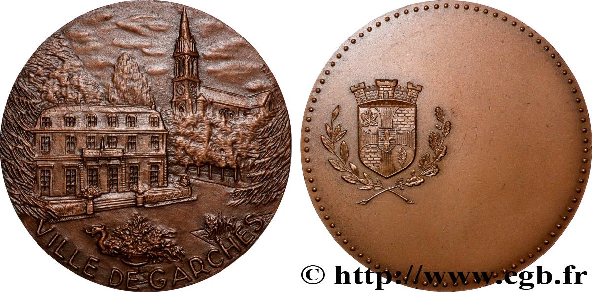 FUNFTE FRANZOSISCHE REPUBLIK Médaille, Garches VZ