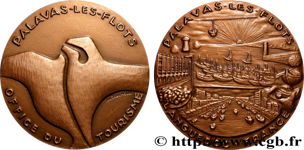 V REPUBLIC Médaille, Office de tourisme de Palavas-les-Flots AU