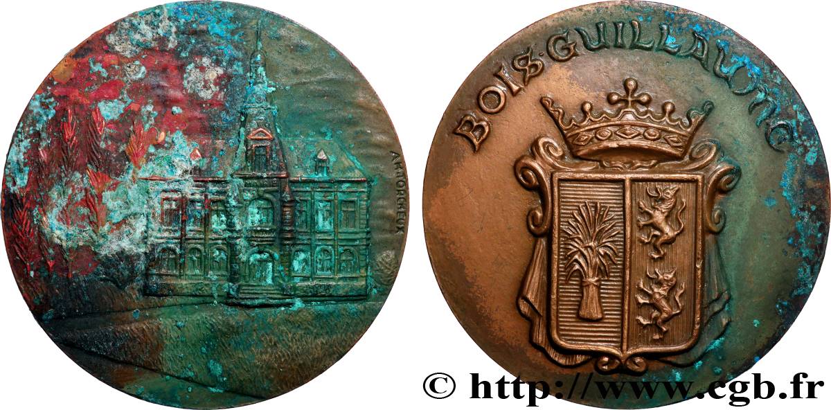 FUNFTE FRANZOSISCHE REPUBLIK Médaille, Bois-Guillaume S