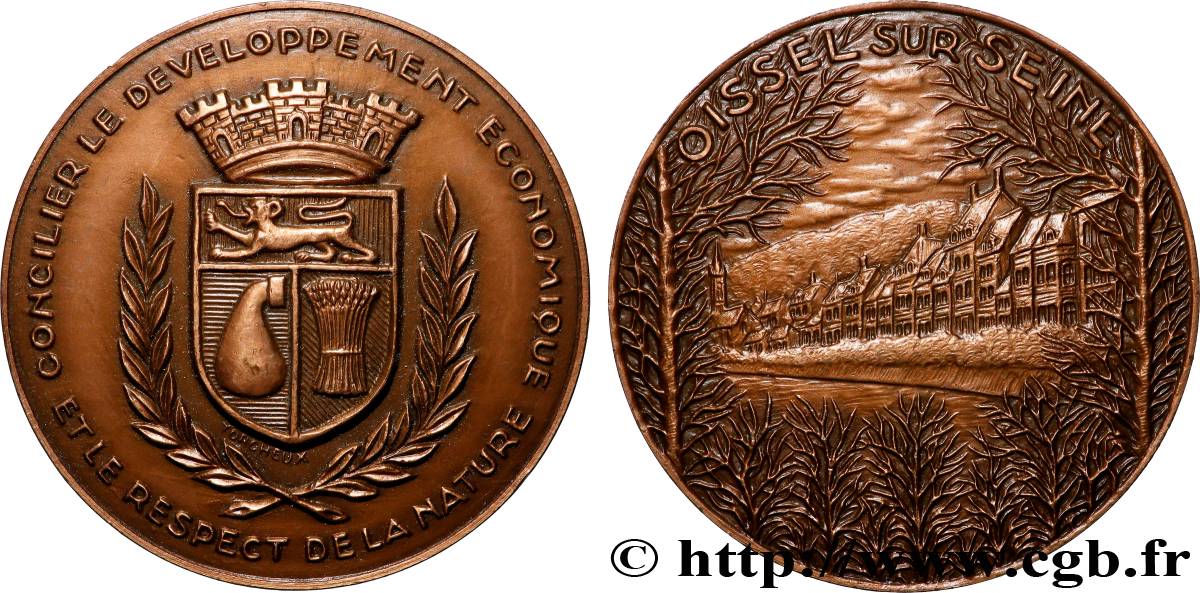V REPUBLIC Médaille, Oissel-sur-Seine AU
