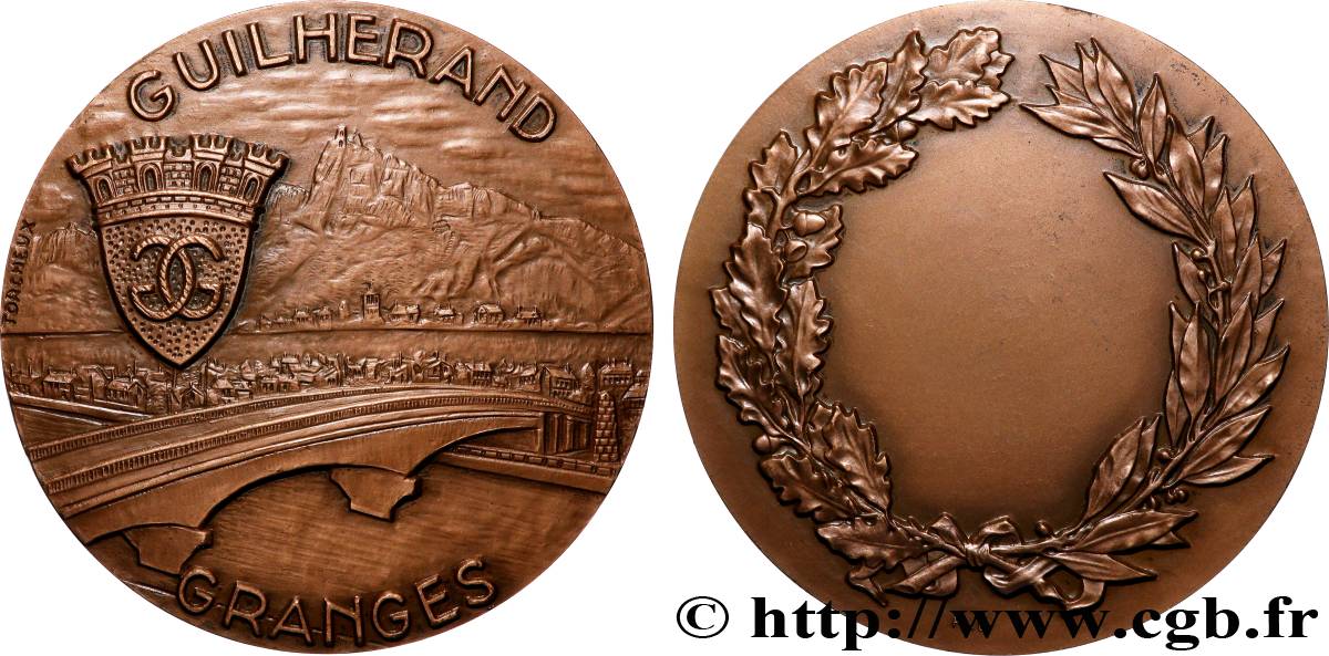 FUNFTE FRANZOSISCHE REPUBLIK Médaille, Guilherand-Granges VZ