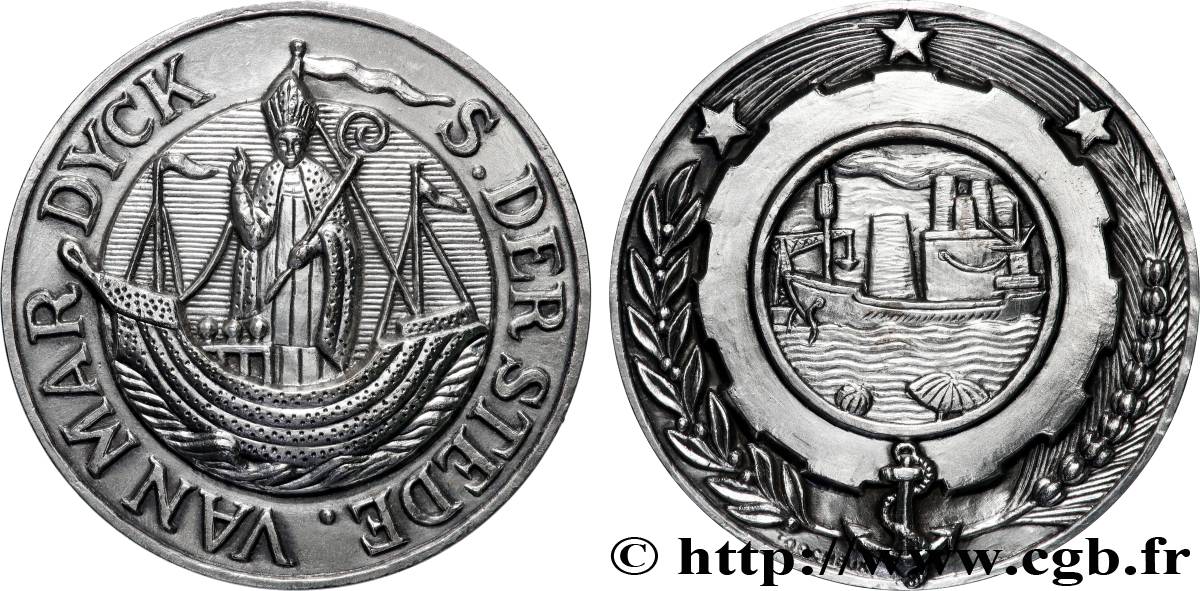 CINQUIÈME RÉPUBLIQUE Médaille, Fort-Mardijk SUP