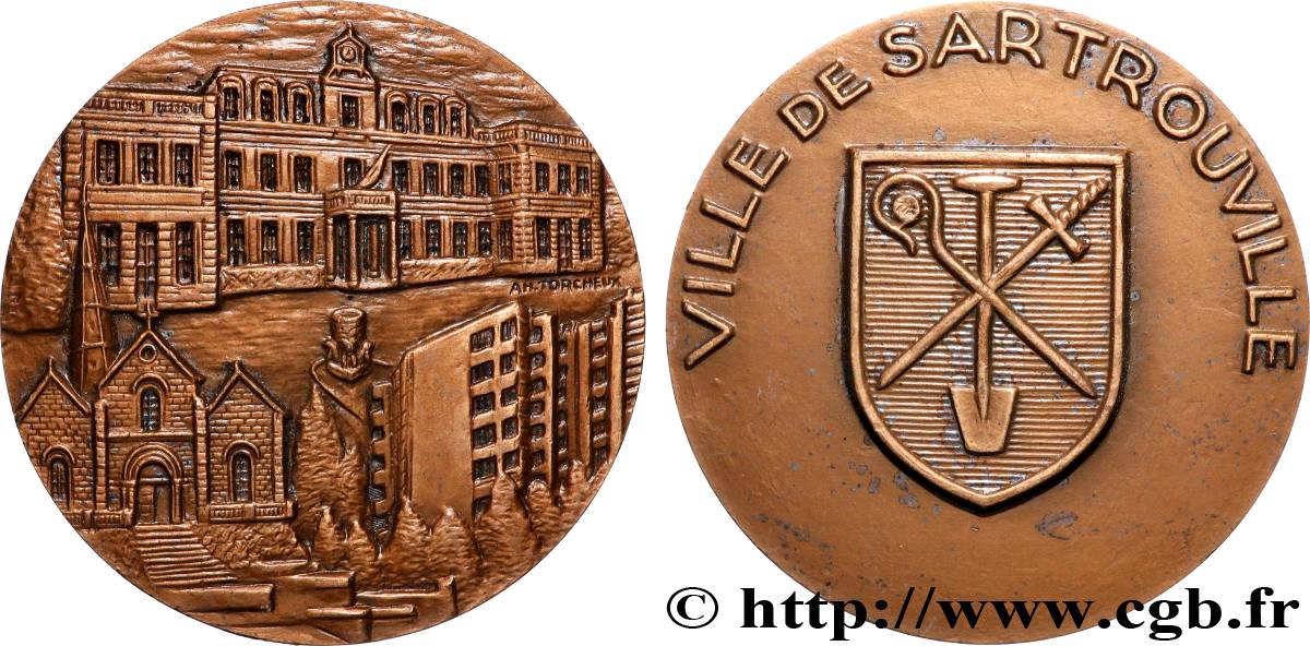V REPUBLIC Médaille, Sartrouville AU