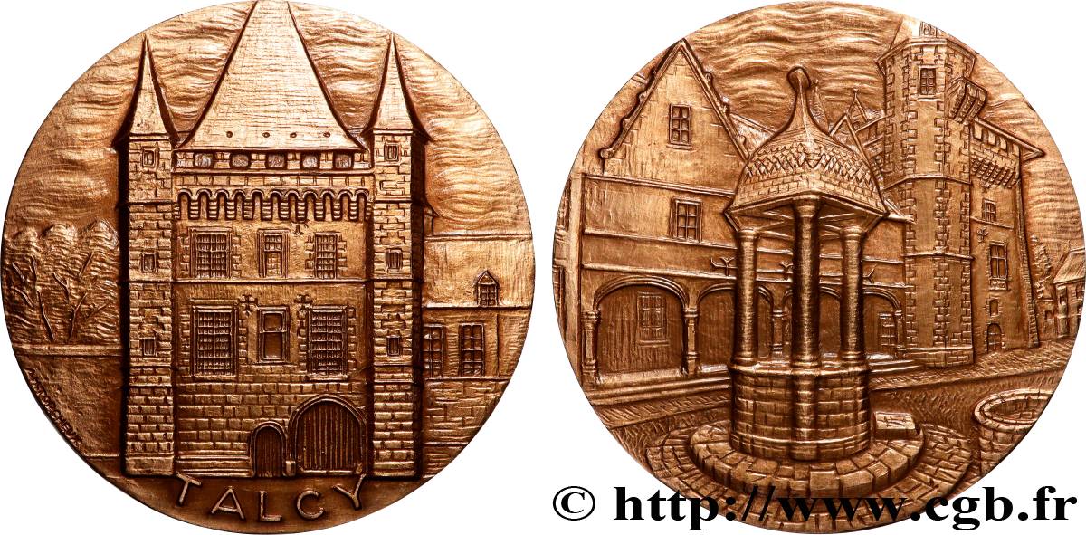MONUMENTS ET HISTOIRE Médaille, Château de Talcy SUP
