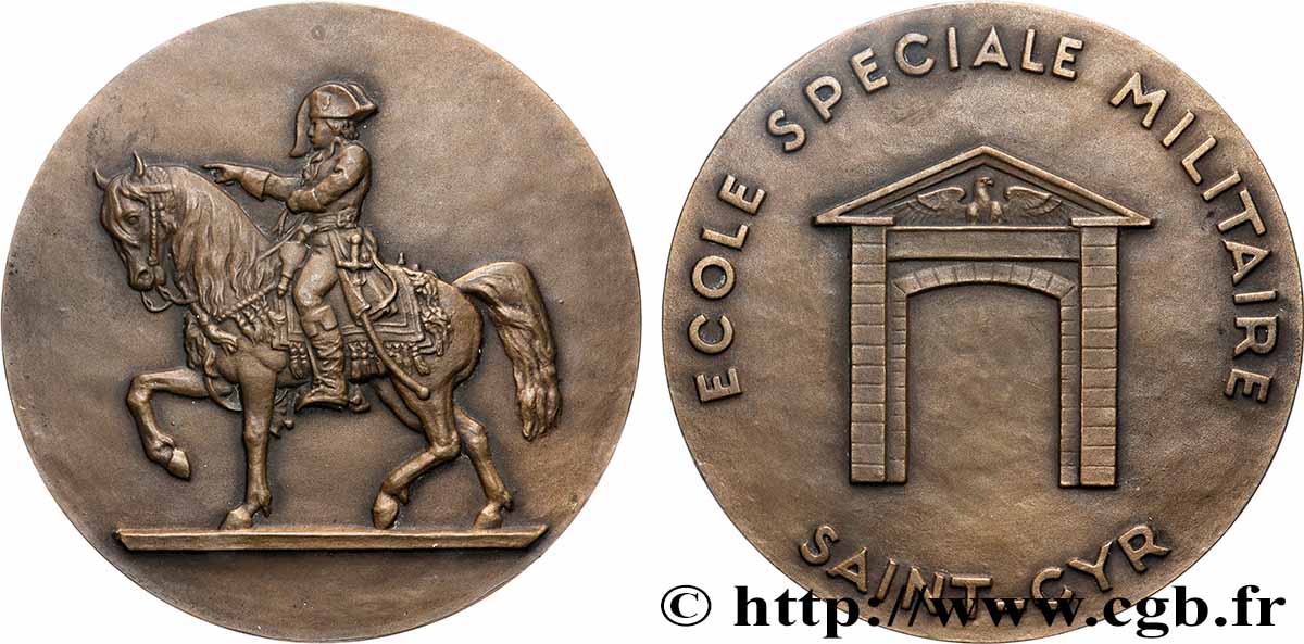 DRITTE FRANZOSISCHE REPUBLIK Médaille, École spéciale militaire de Saint-Cyr VZ