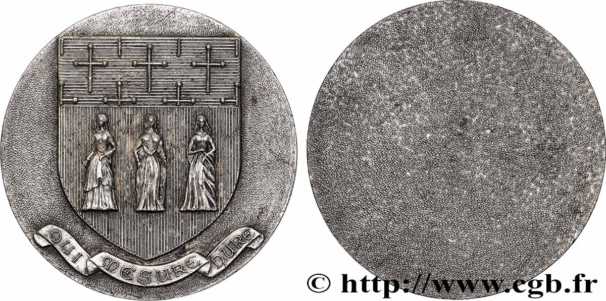 VILLES ET MAIRIES Médaille, Ville de Commercy XF