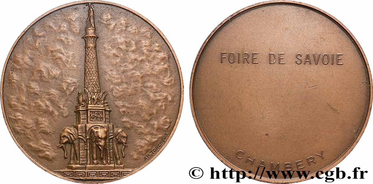 CINQUIÈME RÉPUBLIQUE Médaille, Foire de Savoie SUP