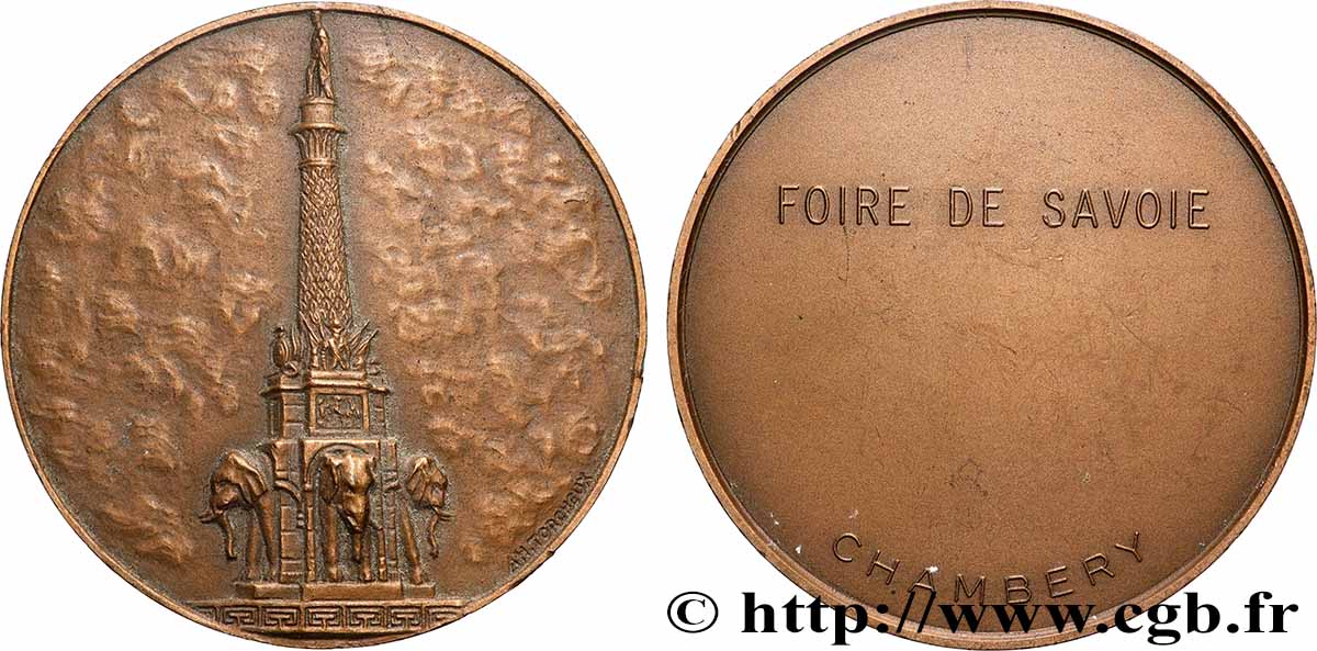 CINQUIÈME RÉPUBLIQUE Médaille, Foire de Savoie SUP