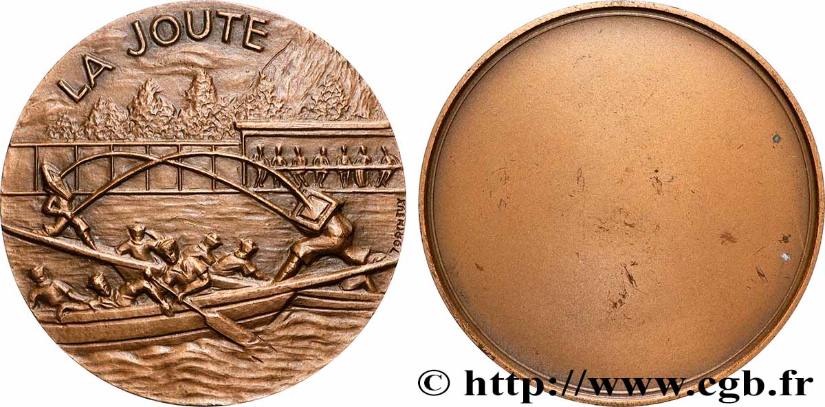 V REPUBLIC Médaille, La joute AU