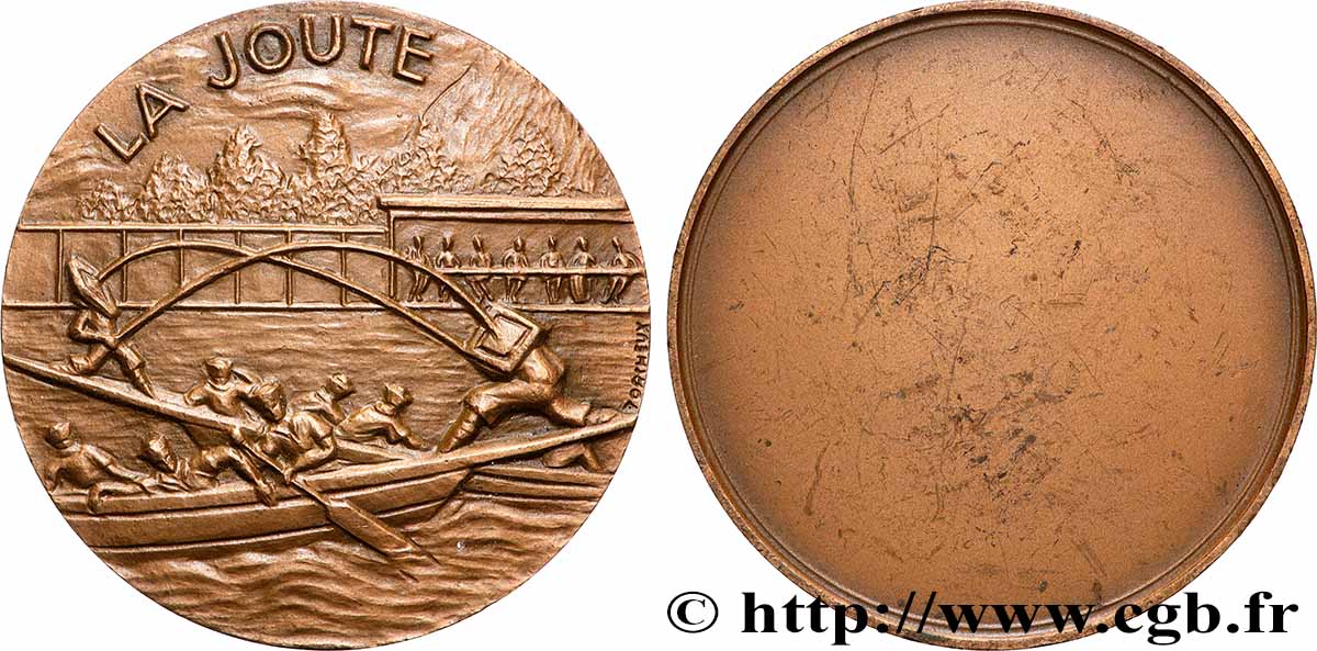 V REPUBLIC Médaille, La joute AU