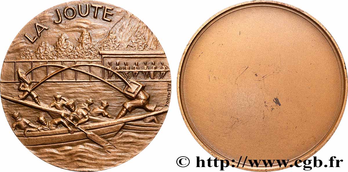 V REPUBLIC Médaille, La joute AU