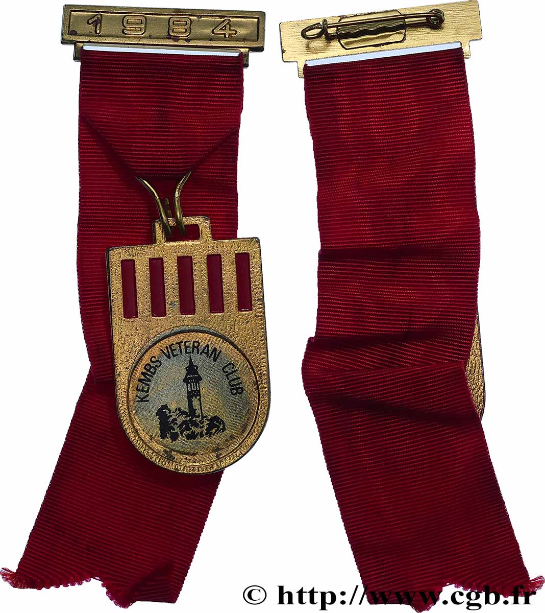 V REPUBLIC Médaille,  Kembs Vétérans Club AU
