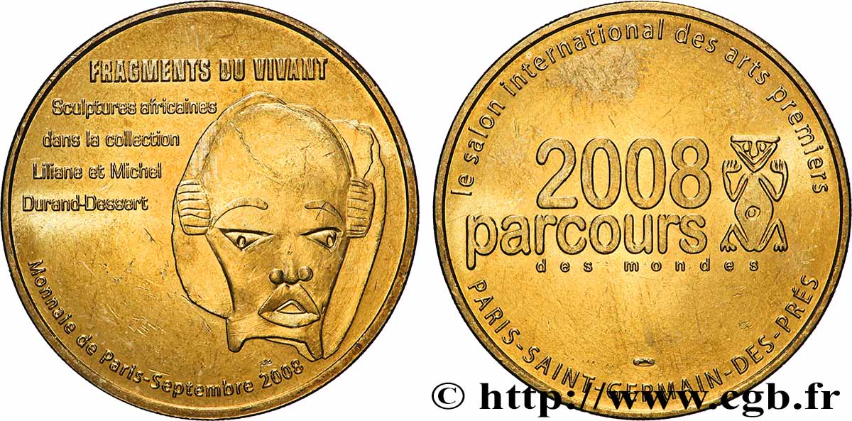 TOURISTIC MEDALS Médaille, Le salon international des arts premiers fVZ