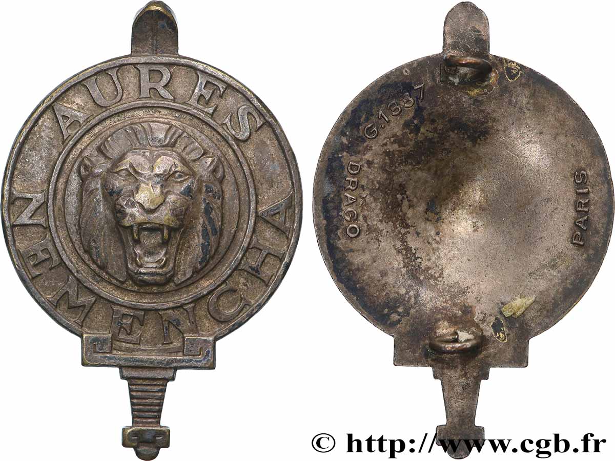 COLONIES ET DÉPARTEMENTS D&nbsp;OUTRE-MER Insigne, 421e régiment d&nbsp;artillerie anti-aérienne TTB+