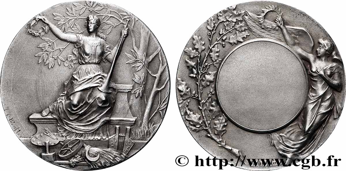 DRITTE FRANZOSISCHE REPUBLIK Médaille de récompense VZ