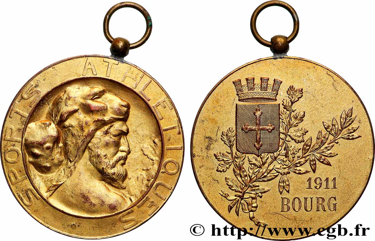 DRITTE FRANZOSISCHE REPUBLIK Médaille, Sports athlétiques SS